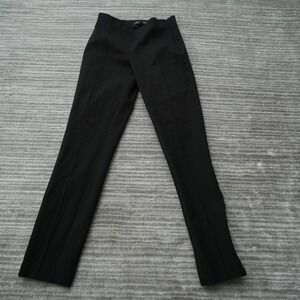 Banana Republic Pants Women Pull On Petite Skinny Black Rayon Size 00 21x24.5